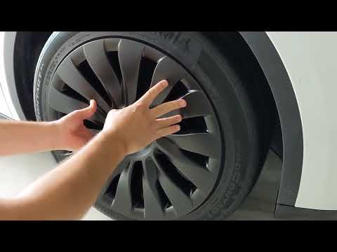 Rimetrix Medusa Wheel Covers for Tesla Model Y 19" Gemini Wheels - Installation