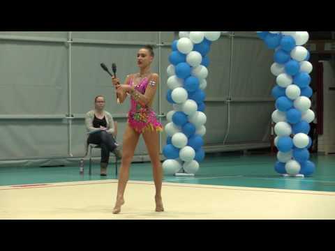 rhythmic gymnastics Rebecca Gergalo clubs Imatra 26.3.2017