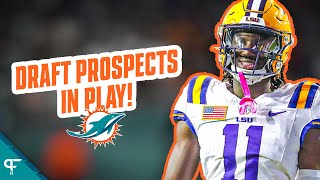 The 12 NFL Draft Prospects in Play for the Miami Dolphins at 21
