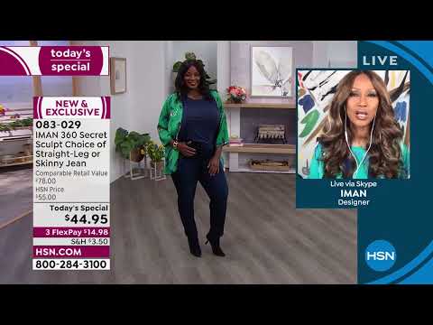 HSN | IMAN Global Chic Fashions 02.27.2022 - 11 AM