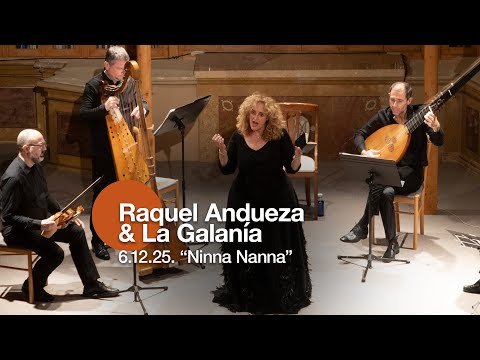 Raquel Andueza & La Galanía. 6 dic. V Ciclo de Adviento