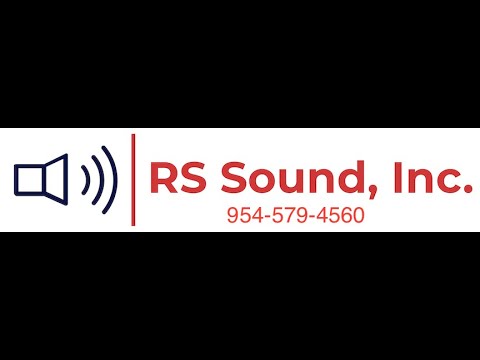 Promotional video thumbnail 1 for RS Sound, Inc.