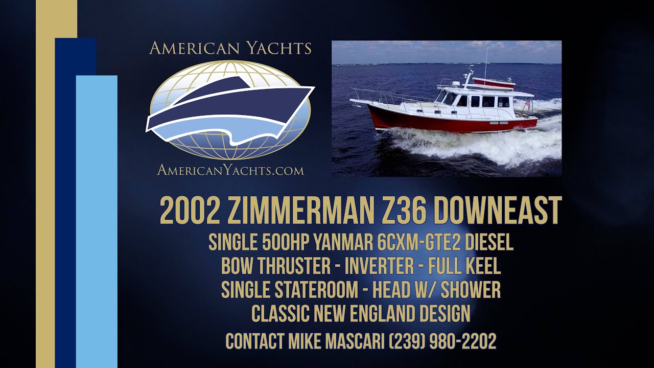 zimmerman 36 yacht for sale