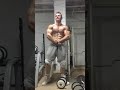 Incredible natural bodybuilder extremely pumped