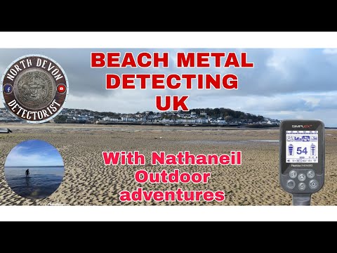 UK BEACH DETECTING UK WITH THE NOKTA MAKRO SIMPLEX AND THE SP24 COIL #noktamakrosimplex #simplex