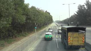 preview picture of video 'MTR BUS K52, Lung Kwu Tan to HKJC Riding Schools'