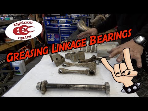 Dirt Bike Winter Maintenance | 2023 KTM 300XC | Episode #2 | Greasing Linkage Bearings