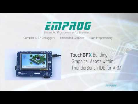 Building TouchGFX Graphical assets within ThunderBench C/C++ for ARM