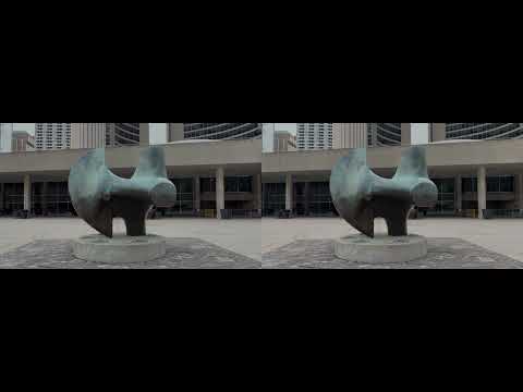 The Archer by Henry Moore at Nathan Phillips Square in Toronto thumbnail