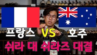 프랑스 쉬라 vs 호주 쉬라즈 누가 더 쎌까? 한판승부! [와인디렉터 양갱]