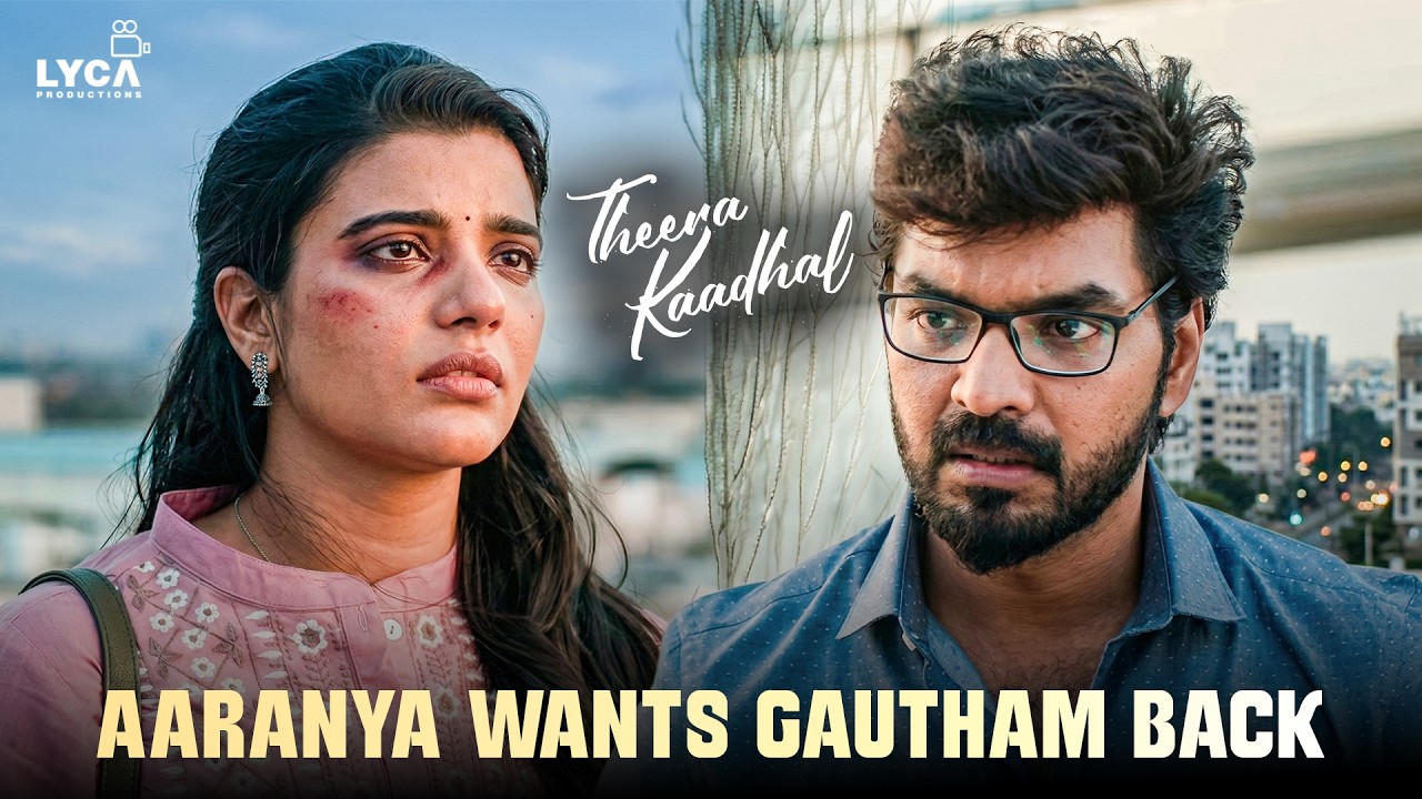 Theera Kaadhal Movie Scenes | Aaranya Tries to Get Close to Gautham | Jai | Aishwarya Rajesh | Lyca