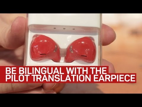 The Pilot Translation Earpiece bridges the language barrier