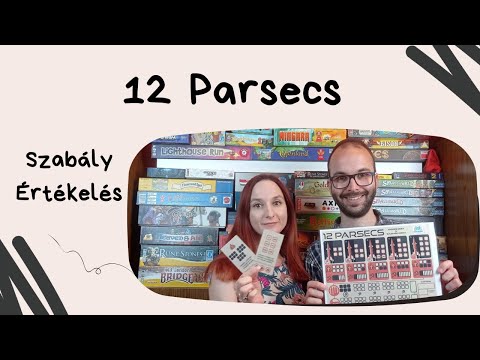 Kockajárat az űrbe: 12 Parsecs társasjáték játékbemutató és szabályismertető - Társasozz Okosan!