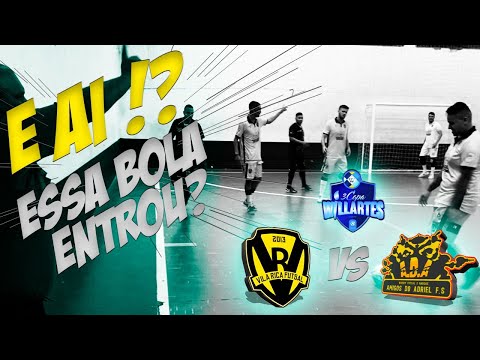 VILA RICA FS. x AMIGOS DO ADRIEL FS. - Repescagem da Copa Will Artes 2021