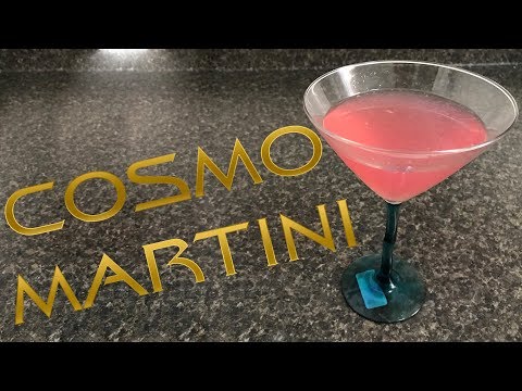 Cosmo Martini: Cocktail Tutorial