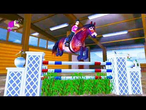 Learning To Jump ! Star Stable Online Horse Let's Play Game