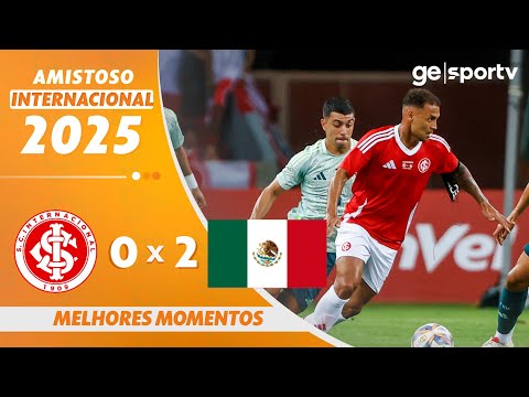 Gols e lances de Internacional x México