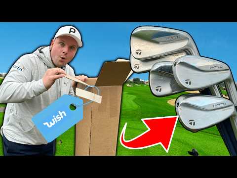 I Got SCAMMED Buying FAKE TaylorMade Golf Clubs From WISH.COM!