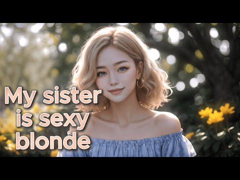 My sister is sexy blonde | Ai art | Ai Lookbook | #hot #art  #nude