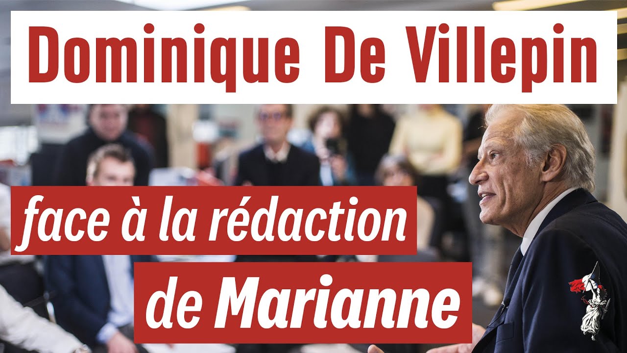Dominique de Villepin : "Contrairement à Monte-Cristo, je ne reviens pas pour me venger"