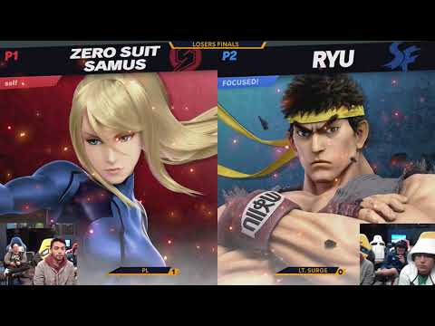 Smash Ultimate @ UCI #33 - BTH | Lt. Surge (Ryu) vs PL (Zero Suit Samus) [L. Finals]