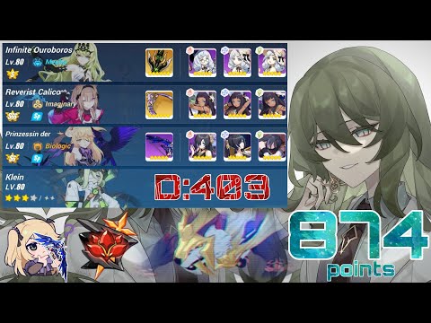 [Honkai Impact 3 SEA] EX Abyss RL (D403) - Huodou (Type) [874 pts] IO(S0) RC(SSS) PV(SS) Klein 3*