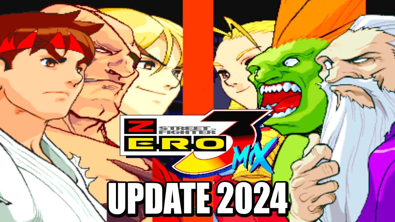 O INCRÍVEL Street Fighter Zero 3 Mix - SAIU Update 0.30 (2024)