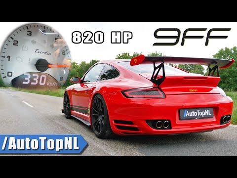 820HP PORSCHE 9ff 911 TURBO *330km/h* ACCELERATION & SOUND by AutoTopNL