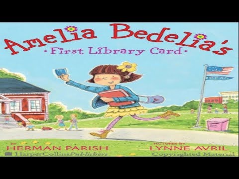 Amelia Bedelia’s First Library Card Book Read Aloud