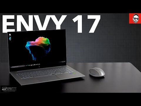 External Review Video jq7Kc22DOzk for HP ENVY 17t-ch000 / cn000 17.3" Laptop (2021)