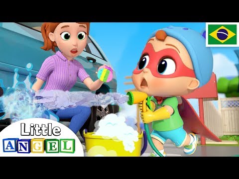 Mamãe, Deixa Eu Te Ajudar! 😍 | Canal do Joãozinho - Little Angel Português