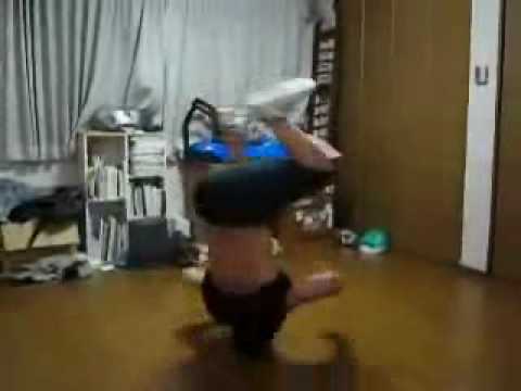 BBoy Aichi , 124 Headspins [broke the record]