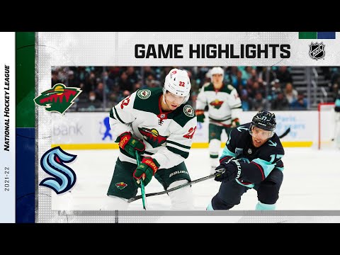 Wild @ Kraken 11/13/21 | NHL Highlights