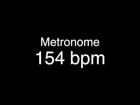 154 bpm Metronome