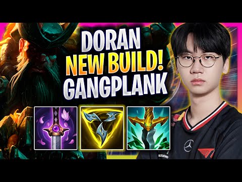 DORAN TRIES NEW GANGPLANK BUILD! - T1 Doran Plays Gangplank TOP vs Kled! | Season 2025