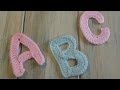 Crochet How To Crochet Letters A B P And C Yarn Scrap Friday