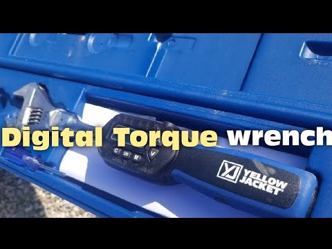 HVAC - Yellow Jacket Digital Torque Wrench Demo/Review