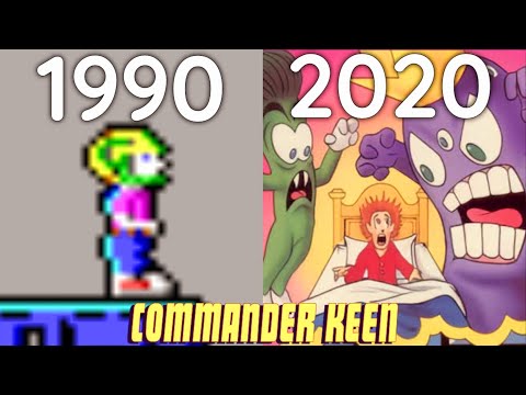 Evolution of Commander Keen Games 1990-2020