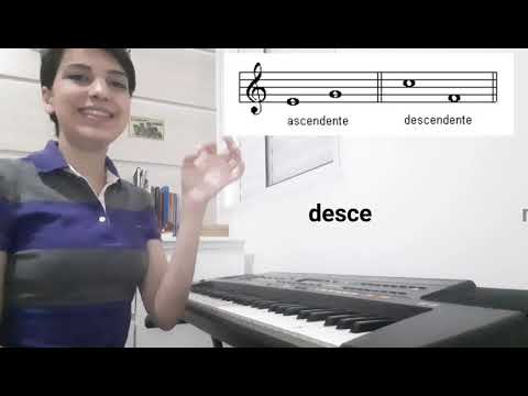 Percepção Musical II - intervalos ascendentes e descendentes