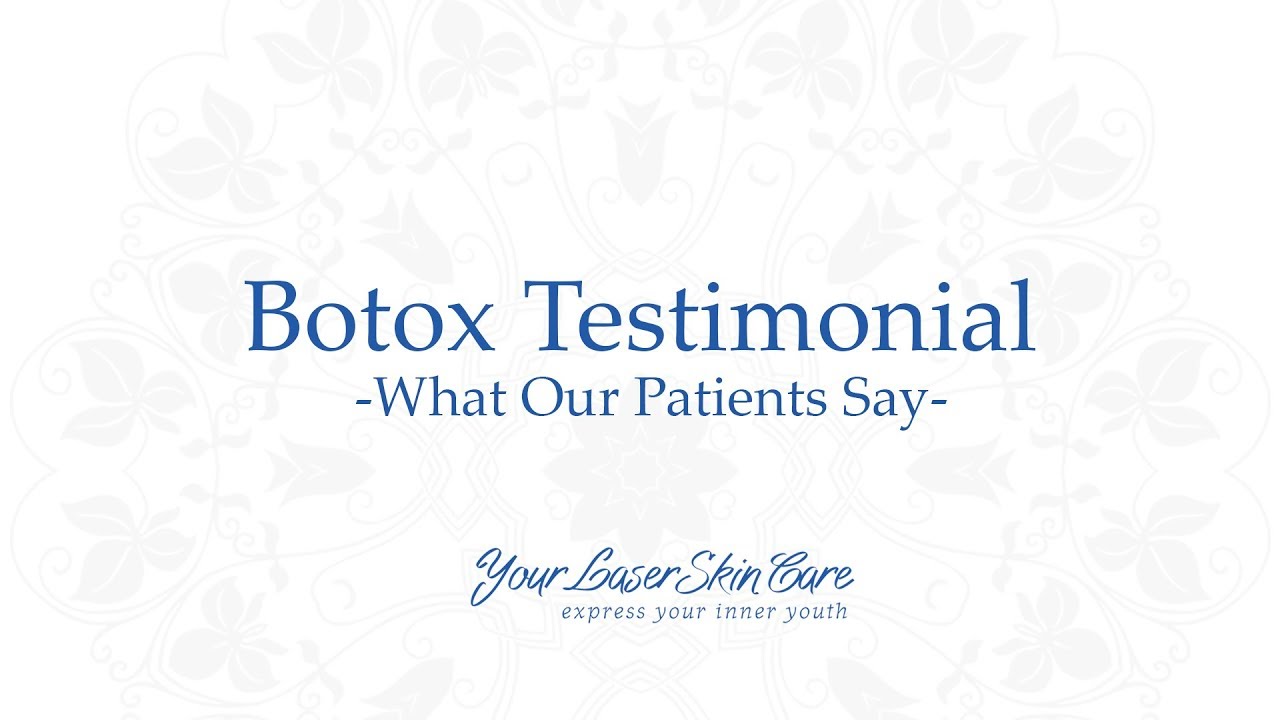 Botox Testimonial And Review  -   Patient's Botox Experience