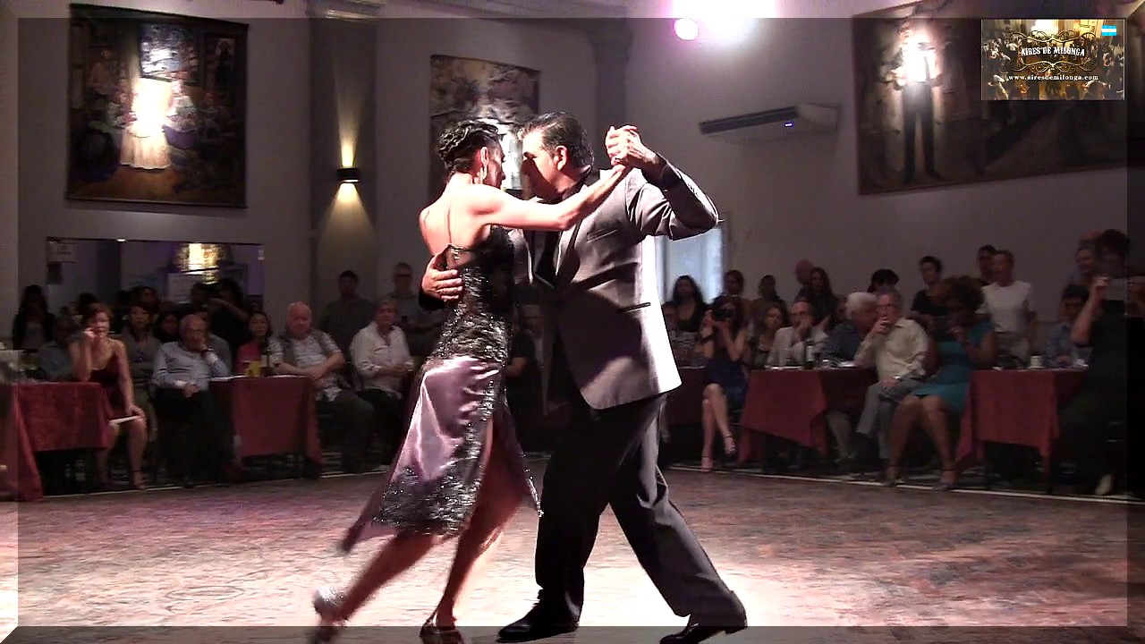 Julio Balmaceda, Virginia Vasconi y Color Tango Orquesta Salon Caning Parakultural milonga