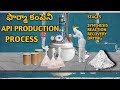 Pharma Production Process Pharma Api Production Process In Telugu Pharmaceuticals Pharma