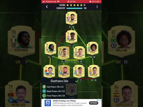 Gianfranco Zola Icon SBC // Pacybits 20