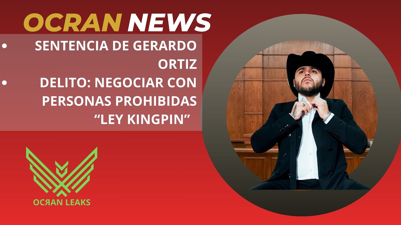 DICTAN SENTENCIA a GERARDO ORTIZ! ⚖️