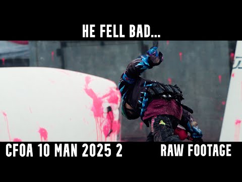 CFOA 10 Man 2025 Raw Footage 2 - How Did He Fall There