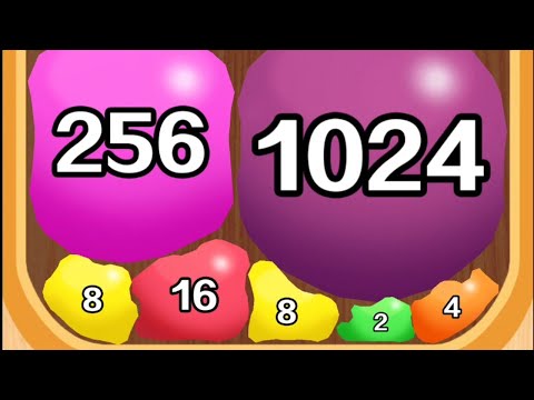 Jelly Merge 3D 2048 Balls Games Drop the Numbers