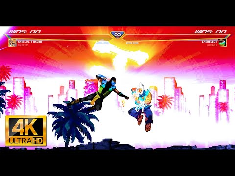 MK VS SF 3 - Akuma VS Chameleon [4K 60fps]