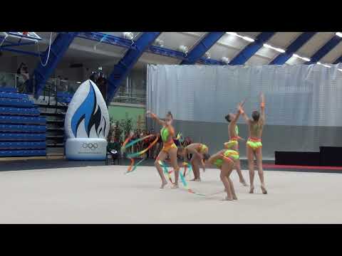 NPSK Fouette noorteklass 5 ribbon 2 katse Eesti MV 2017 rühmkavades