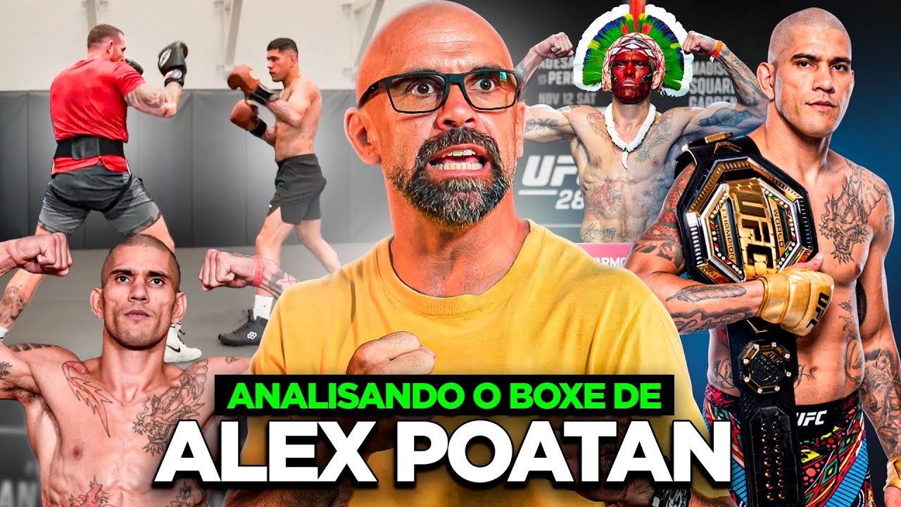 ANALISANDO O BOXE DE ALEX PEREIRA - Sparring Poatan vs Boxeador Peso Pesado