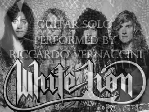White Lion-Hungry guitar solo performed by Riccardo Vernaccini